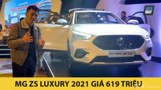 Trải nghiệm nhanh MG ZS 2021 bản Luxury nhập Thái giá từ 619 triệu