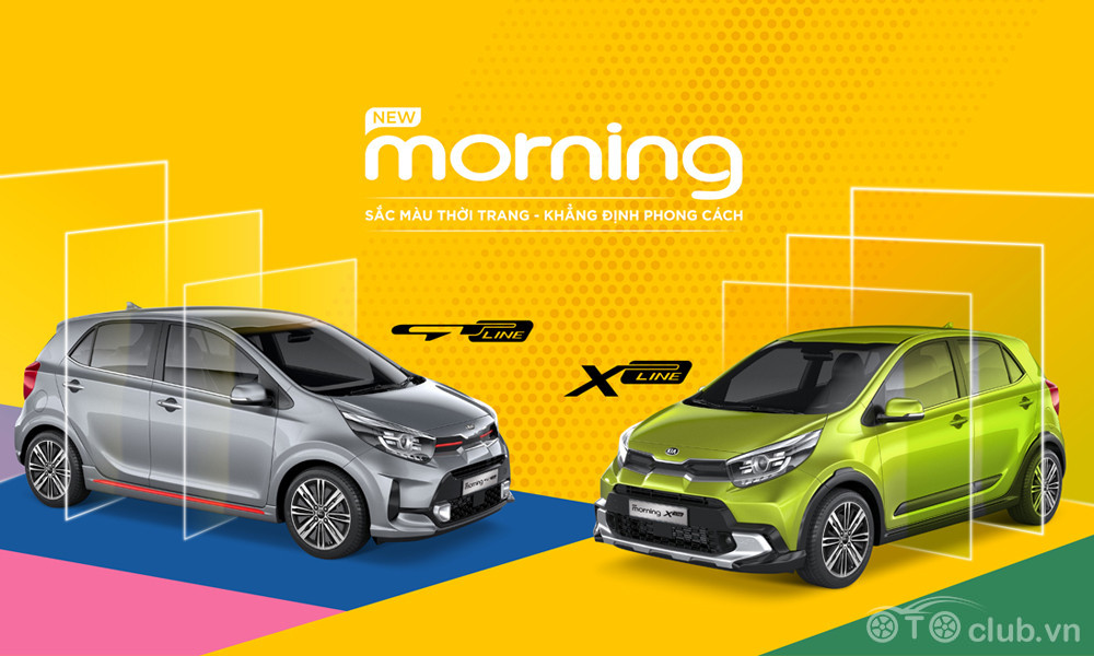 Kia Morning GT-Line & X-Line giá 439 triệu đồng