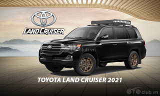 Toyota Land Cruiser 2021 giá hơn 9 tỷ mới về Việt Nam