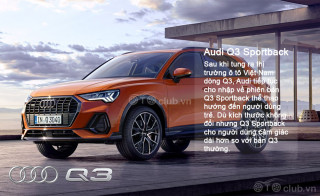 Audi Q3 Sportback phiên bản thể thao chuẩn bị cập bến Việt Nam