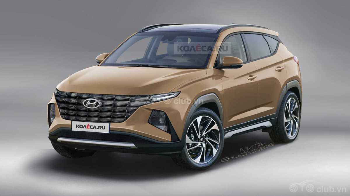 Hyundai Tucson 2021 lộ thiết kế tuyệt đẹp