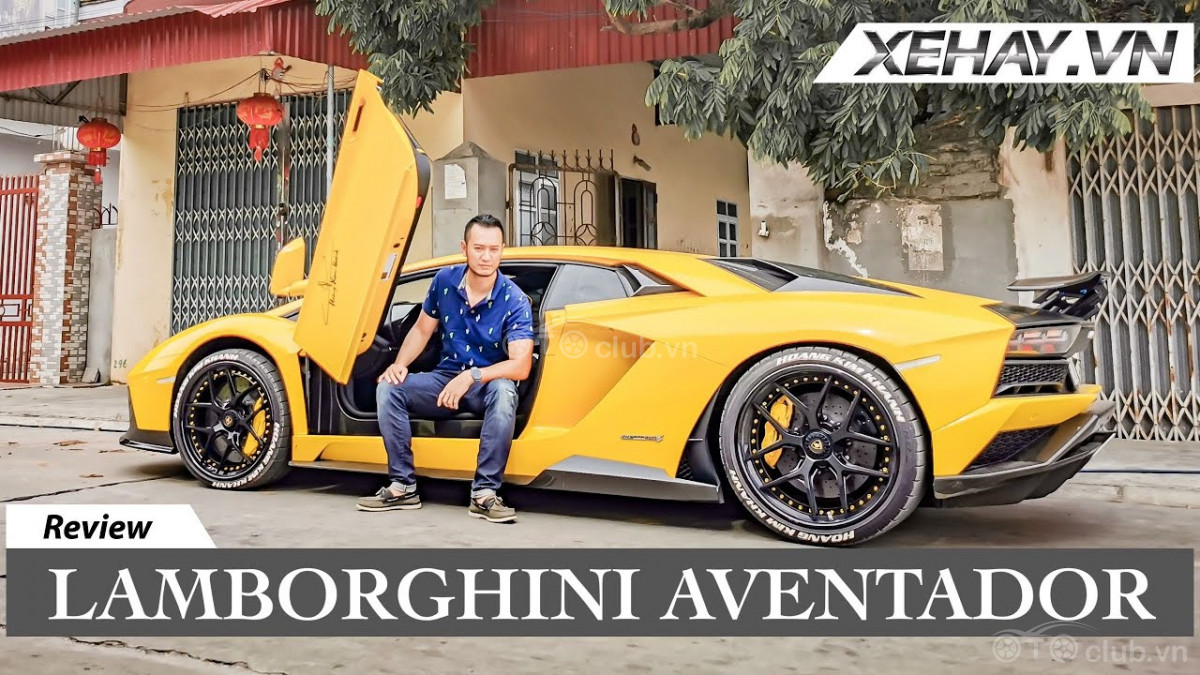 Aventador S mạnh nhất VN của Hoàng Kim Khánh với hơn 800 mã lực