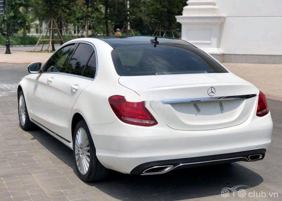 Mercedes C250 2015 trắng đen cực chất
