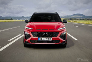 Hyundai Kona 2022 màu đỏ